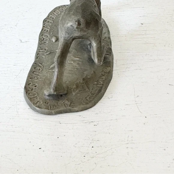 Pewter Dog Figurine by Philip Kraczkowski Hallmark Cards 1975 Little Gallery - Picture 5 of 13